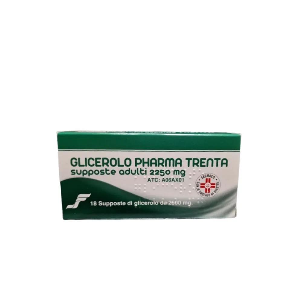 Glicerolo Pharma Trenta Supposte Lassative Adulti 18 Supposte