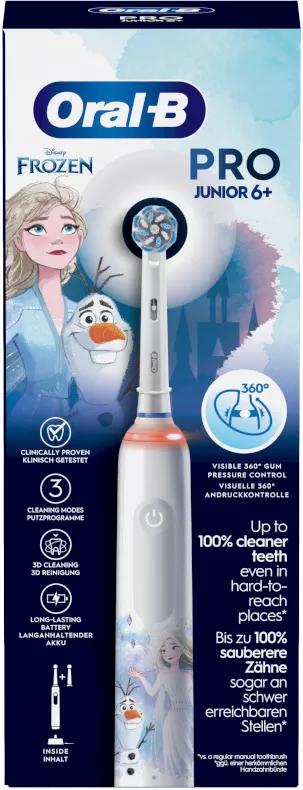 Oral-B Brosse à Dents Électrique Pro 3 Junior 6+ La Reine des Neiges