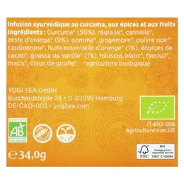 Yogi Tea Curcuma Orange 17 Sachets