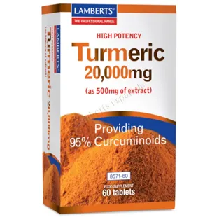 Lamberts Turmeric 20,000mg 60 Tablets