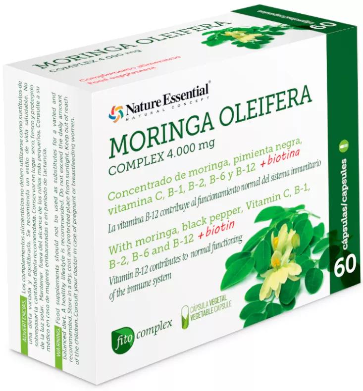 Nature Essential Moringa Oleifera Complex 4000mg 60 Capsule vegetali