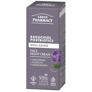 Green Pharmacy Bakuchiol + Postbiotics Night Facial Cream 50 ml