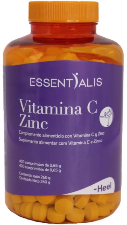 Essentialis Vitamine C Zinc 400 Comprimés