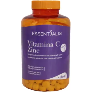 Essentialis Vitamine C Zinc 400 Comprimés