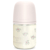 Suavinex Poetry Slow Flow Glass Bottle Pink +0m 120 ml