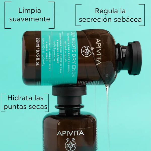 Apivita Brandnetel en Propolis Balancing Shampoo 250ml