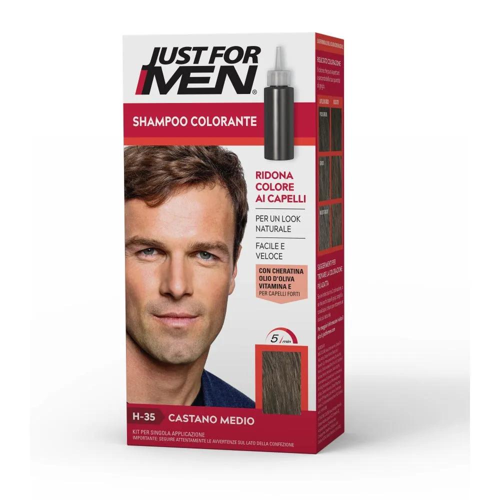 Just for Men Shampoo Colorante Per Uomo Castano Medio