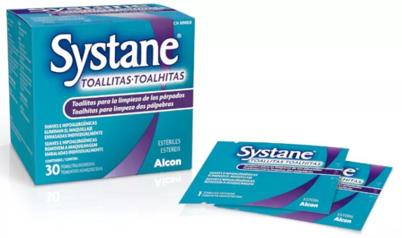 Systane wipes eyelids for 30 units