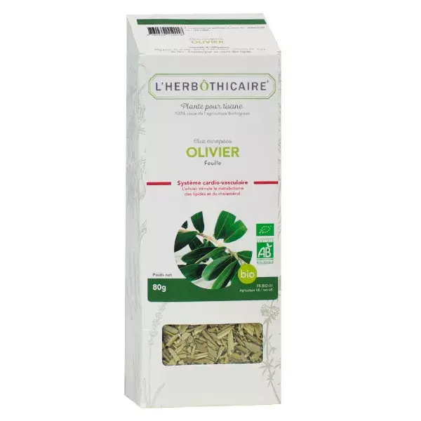 L' Herbothicaire Organic Olive Tree Herbal Tea 80g