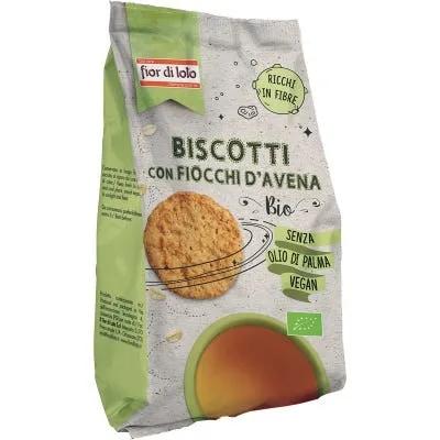 Fior di Loto Biscotti Con fiocchi di Avena Bio 350 g