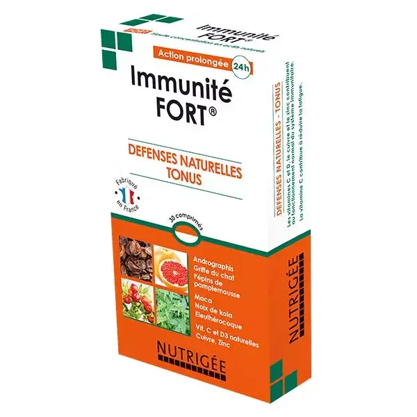Nutrigée Immunité Fort 30 comprimés
