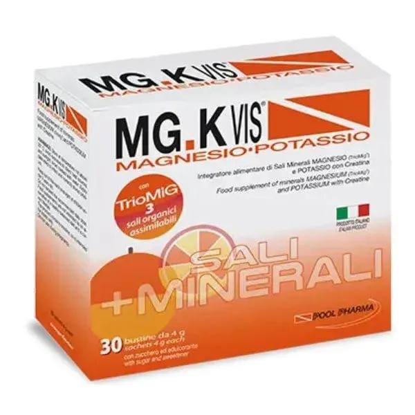 MG.K Vis Magnesio Potassio Arancia Integratore Sali Minerali 30 Bustine