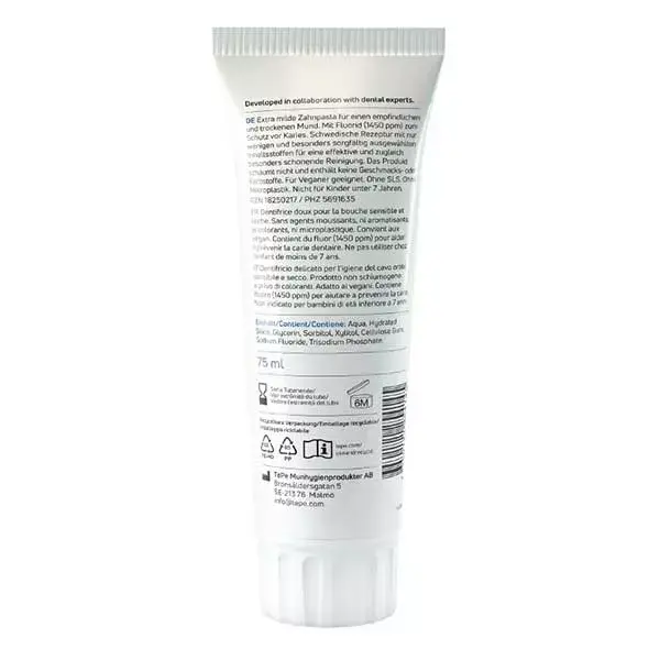 TePe Pure Toothpaste Unscented 75ml