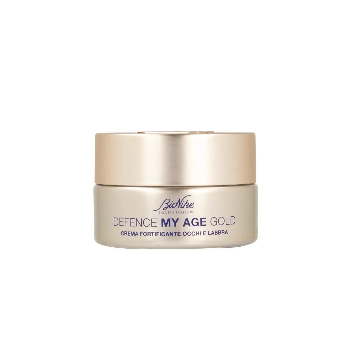 Bionike Defence My Age Gold Crema Fortificante Per Occhi e Labbra 15 ml