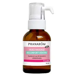 Pranarom PranaBB Huile de Massage Réconfort Ventre Bio 30ml