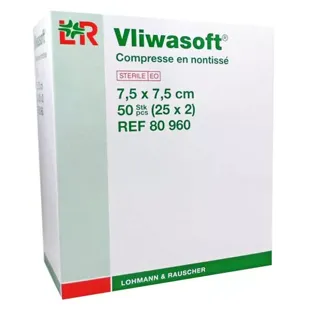 L&R Vliwasoft Garza Non-Tessuto  30g S-2 7,5cmx7,5cm 