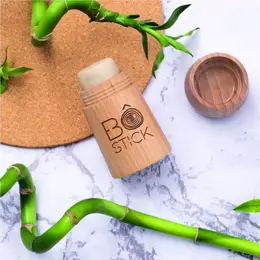 Bô Stick Sève de Bambou Duo Applicateur Bois et Déodorant Solide 45g