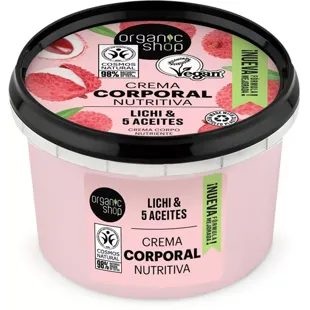 Organic Shop Lychee Nourishing Body Cream 250 ml