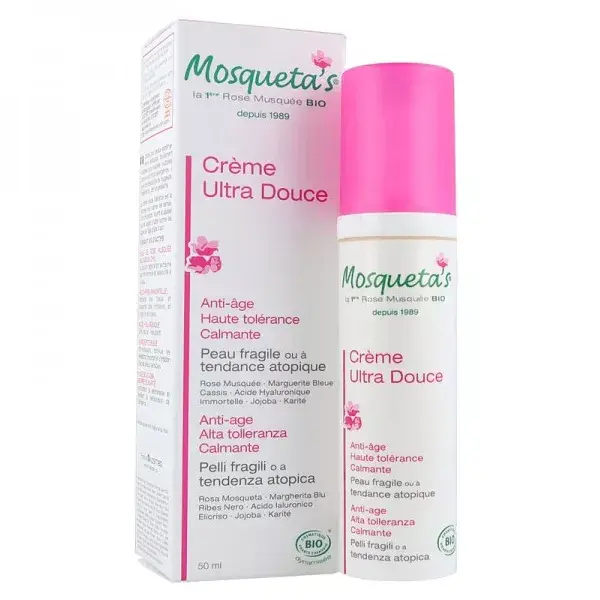 Mosqueta's Crème Anti-Age Ultra Douce Bio 50ml