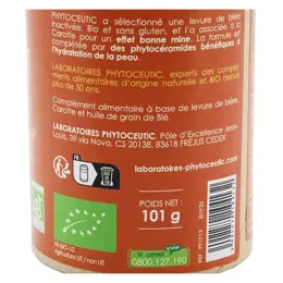 Phytoceutic Levure de Bière Carotte & Phytocéramides Bio 105 capsules