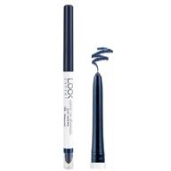Beter LookExpert Eyeliner Azul Marino con Difuminador Efecto Terciopelo