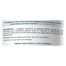 Nuviline Collagène Marin Peau & Anti-Âge Acide Hyaluronique Vitamine C Neutre 280g