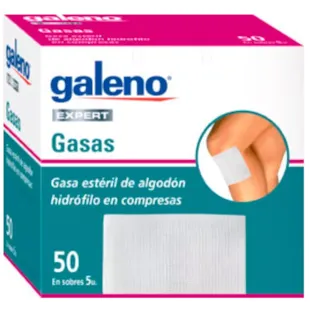 Galeno Expert Gaze Estéril de Algodão 50 unidades