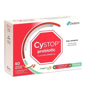 Cystop Probiótico Alta Recorrência 60 Comprimidos