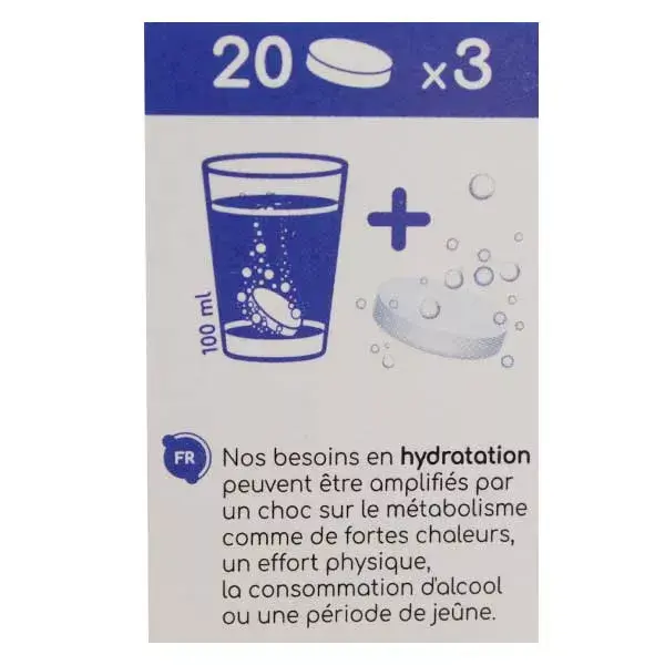 Hydratis Coffret Solution d'Hydratation Trois Saveurs 228g