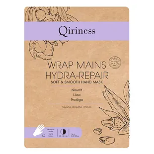 Maschera mani idratante Qiriness - Trattamento idratante e riparatore - 14 g