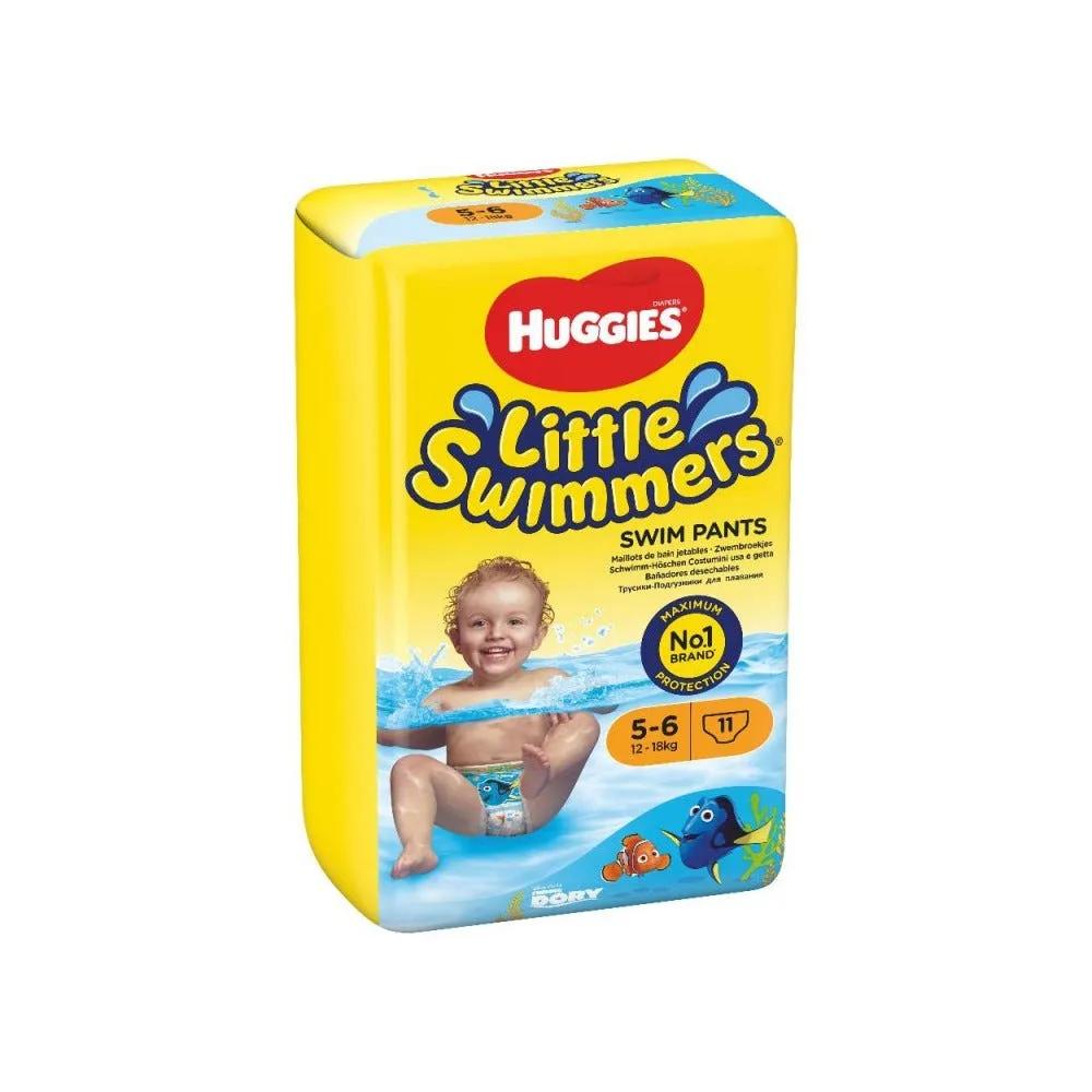 Huggies Little Swimmers Pannolino Costumino Bambini Taglia Large 12-18 Kg 11 Pannolini