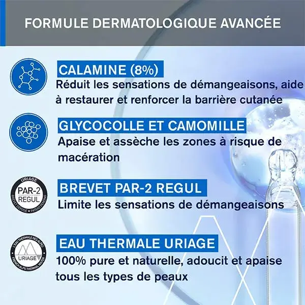 Uriage Pruriced Gel Frais Apaisant Anti-Démangeaisons Asséchant 100ml