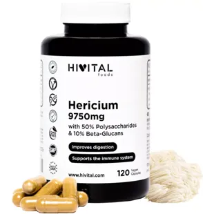 Hivital Juba de Leão 9750 mg 120 Cápsulas Veganas