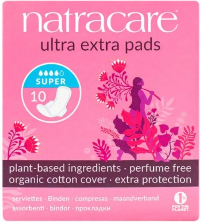 Natracare Ultra Extra Super Comprimere 10 unità