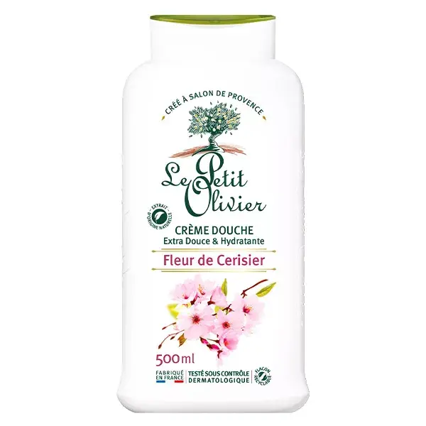 Le Petit Olivier Douche Crème Fleur de Cerisier 500ml
