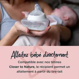 Tommee Tippee Tire-Lait Électrique Portable Mains Libres Double