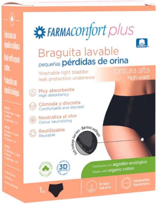 Culotte taille haute Farmaconfort pour petites pertes urinaires Taille S