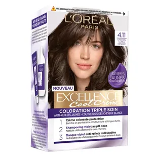 L'Oréal Paris Excellence Cool Crème 4.11 Castano Ultra Cenere