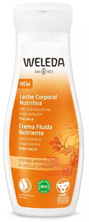 Body nutritive milk of Buckthorn Weleda 200ml