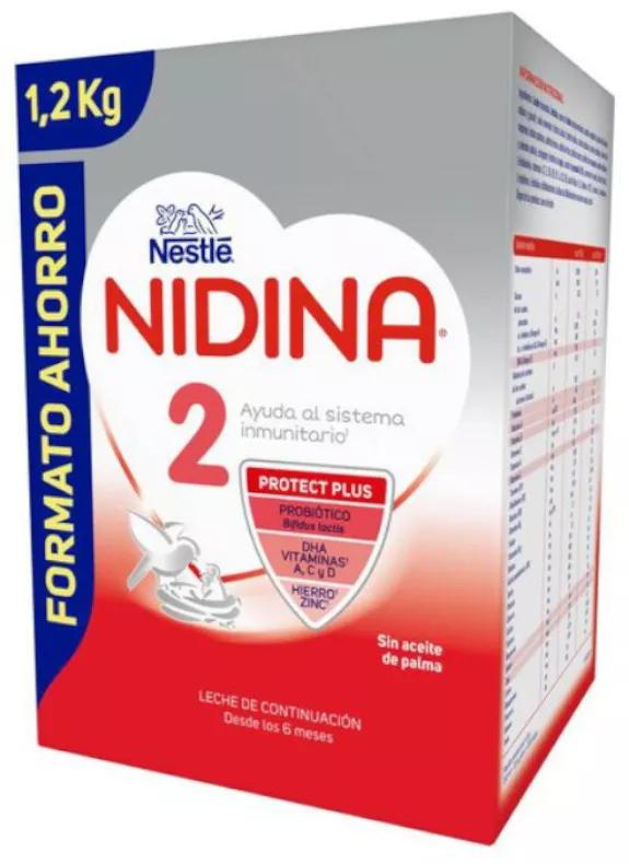 Nidina Premium 2 Fortsetzungsmilch 1 Kg (Sparformat) +6 Monate
