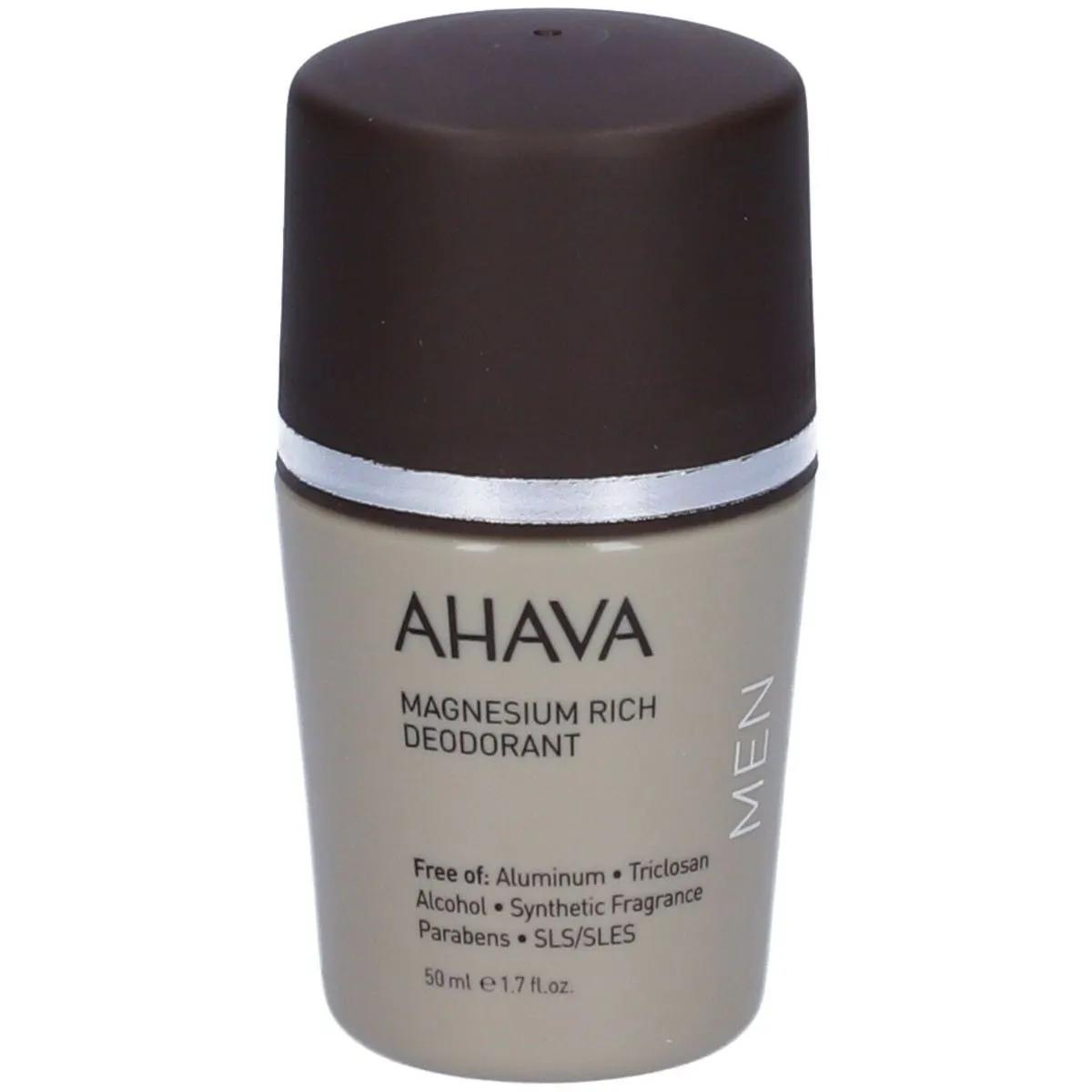 Ahava Magnesium Rich Deodorante roll-on Uomo Anti-Odore 50 ml