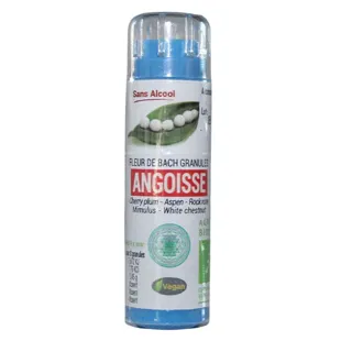 Kosmeo Complexe Fleurs de Bach 0% Alcool Angoscia Bio 120 granuli