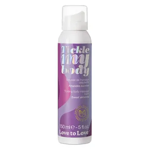 Love to Love Tickle My Body Sugared Almonds - Schiuma da massaggio - 150 ml