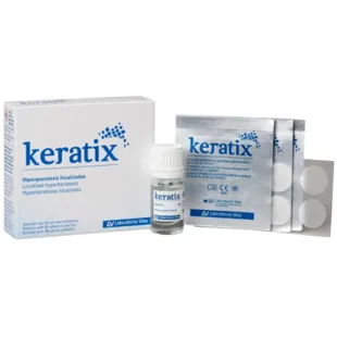 Solução para hiperqueratose Keratix e adesivos adesivos 36 unidades