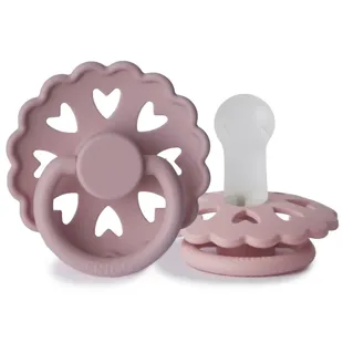 Frigg Fairytale Pacifier Block Silicone L.Mermaid/Thumbelina +6m 2 units