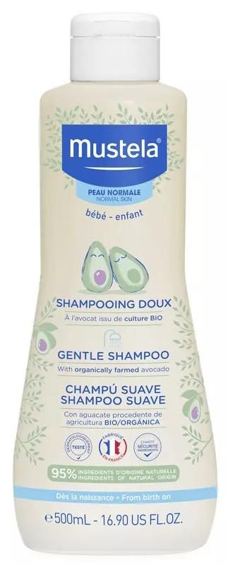 Mustela Zachte Shampoo met Biologische Avocado 500 ml