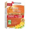 Forté Pharma Forté Royal Gelée Royale Bio 2 500 mg et Miel Immunité 20 ampoules