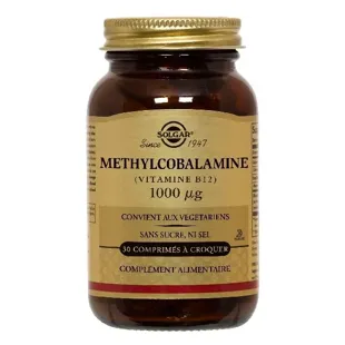 Solgar Méthylcobalamine Vit B12 1000µg 30 compresse da mordere