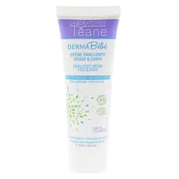 Téane Dermabébé Crème Emolliente Visage et Corps Bio 50ml