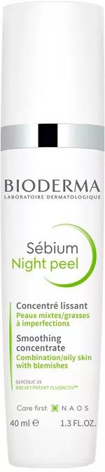 Bioderma Sebium Nachtpeeling 40ml
